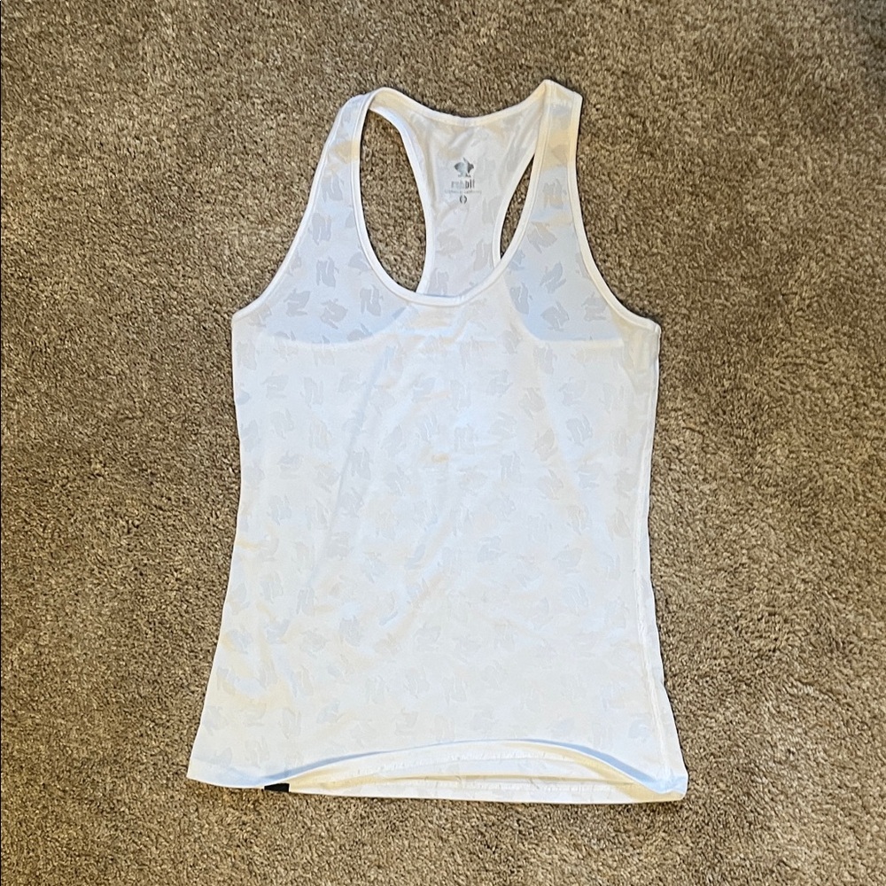 Rabbit bunny hop White Tank Top